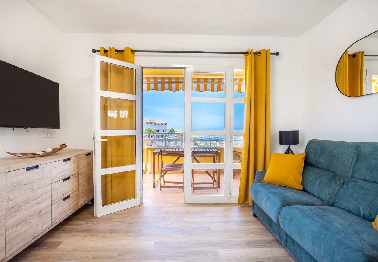 Apartment in Adeje - Great Ocean View Torviscas Beach Home LoveTenerife 